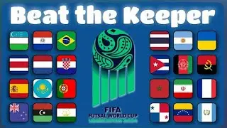 FIFA Futsal World Cup Uzbekistan 2024 - Beat the Keeper | Marble Race