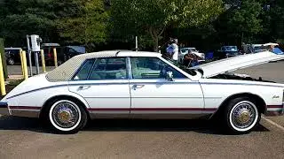 1984 WHITE CADILLAC SEVILLE GUCCI EDITION