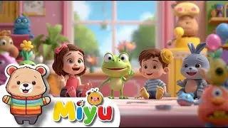 🌟 Découvre les Couleurs, les Nombres et les Animaux avec Miyu - Chansons Pour Enfants ! 🐸🎶