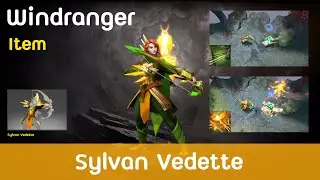 Dota2 Windranger Sylvan Vedette Item