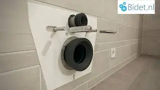 Instalatie van een opzetbril douchewc - Bidet.nl