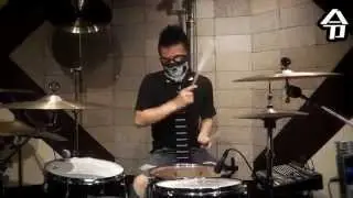 【Drum cover】夜咄ディセイブ/じん ft. LiSA & メイリア叩いてみた