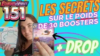 Pesable ou non Pokemon 151? Le r&eacute;sultat va vous surprendre 🤔 Test sur 30 boosters #pokemon