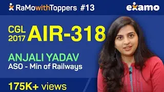 RwT E13 - SSC CGL 2017 Topper Anjali Yadav AIR-318 Full Interview with RaMo