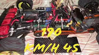 Speed run Serpent 966 - 190km/h -  Rafa Hobby