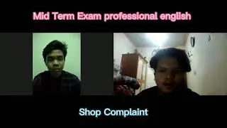 Shop Complaint-MIDTERM EXAM PROFESIONAL ENGLISH