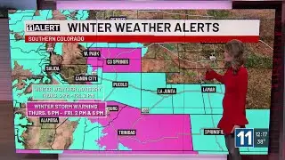 Significant snow possible overnight into Friday for southern Colorado