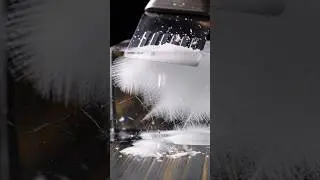Crystal Ice Shaving ASMR #youtubeshorts #shortsfeed #visualasmr