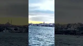 Boat Ride at Emin&ouml;n&uuml; Istanbul | Sunset Vibes on the Bosphorus 🇹🇷
