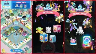 AQUA PARTNERS Monopoly Go New Partner Event Full Complete 💯 @monopolygo #monopolygo #viralvideo