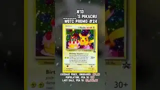 Top most valuable #pikachu Cards of all time  #pokemon #pokemontcg &hearts;️