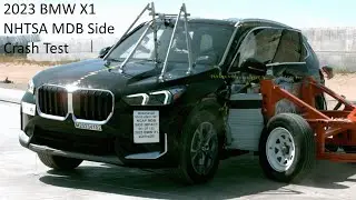 2023-2025 BMW X1 (U11) NHTSA MDB Side Crash Test