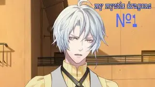 Прохождение новеллы My Mystic Dragons/ Знакомство с Раем/ пошлая глав героиня.