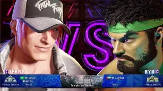SF6 TOP PLAYERS - VWSYM (TERRY) VS ANGRYBIRD (RYU)