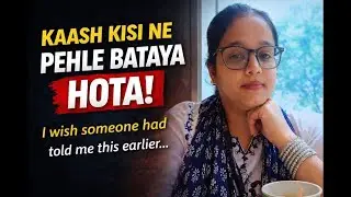 I Wish Someone Had Told Me This Earlier| Hindi Motivation #discipline, #habits