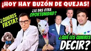 ¡VEN A DEJAR TU QUEJA!: PARA LA FIESTA DE EN SHOCK, PARA EL PLURI, PARA EL GABO CUEVAS, PARA LOBO..