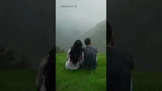 Romance in the Rain on the Foggy Hills | MountainAsmr RainAndWind
