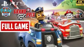 PAW PATROL GRAND PRIX TRACKER - FULL GAME (4K 60FPS PS5)
