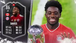 KING ALPHONSO! 👑🇨🇦 86 POTM Alphonso Davies Player Review! FIFA 22 Ultimate Team