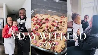 WEEKEND VLOG| VDay Baking Together + Family Visit + More | The Alexanders