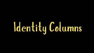 SQL Beginners - Identity Columns with Example #Oracle #identity #Sequence
