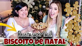 OS FAMOSOS BISCOITOS DE ESPECIARIAS PARA O NATAL! SUPER FÁCIL!
