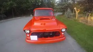 1956 Chevy Task force truck build with LS Engine and 4L80e