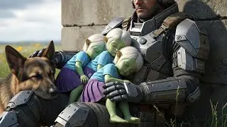 Alien Queen&rsquo;s Lost Daughters Discovered &mdash; Sleeping Peacefully on the Human&rsquo;s Chest | Deathworld Lege