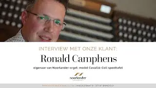 'Orgelmakerij Noorlander' - Ronald Camphens- testimonial 'even wegdromen na een drukke dag'