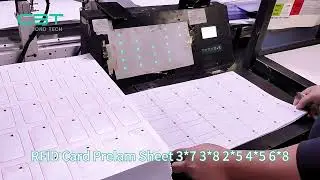 RFID Prelam Sheet 3x7 3x8 2x5 4x5 6x8