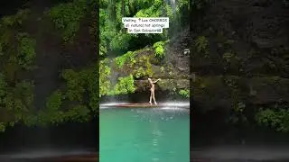 Visiting Los CHORROS hot spring in San Salvador