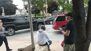 #GeorgeFloyd protest near black historical society | 27th & Center St, Milwaukee WI