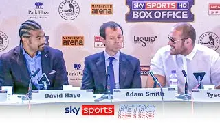 The Fight That Never Was... ❌🥊 | David Haye v Tyson Fury Press Conference 💥