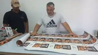 Vinil laminado com BOPP comum.  Será que dá certo?