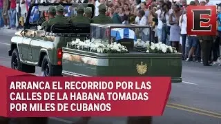 ÚLTIMA HORA: Cenizas de Fidel Castro emprenden recorrido por Cuba
