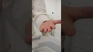 Hydrochloric acid vs hand | JJChemistry #chemistry #experiment #science