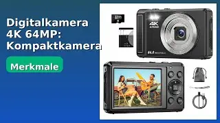 BEWERTUNG (2025): Digitalkamera 4K 64MP: Kompaktkamera 32GB. WESENTLICHE Einzelheiten