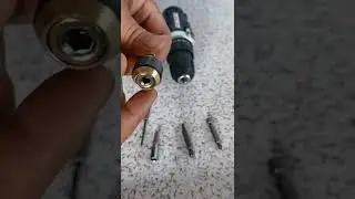 The upgraded version is quick to change the drill bit, and the screw speed is fast.