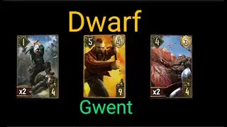 #scoiatael #dwarf vs #skellige #beast #rain Gwent Card Game2502102102