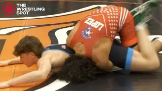 165 - Royce Lopez of Toss Em Up Wrestling [R] v. Jackson Hanselman of Cory Clark Wrestling [B]