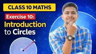 L-1 , Class 10th math's | Exercise 10 Circle ⭕ | Introduction of Circle | All Defination | RBSE 