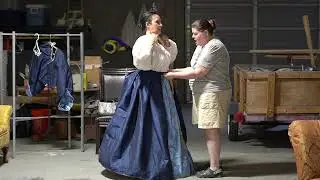 Dressing a Noble woman Tudor style