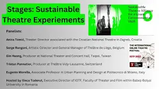 STAGES: Sustainable Theatre Experiments