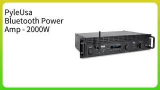 レビュー (2025): PyleUsa Bluetooth Power Amp - 2000W Bridgeable Rack Mount。まとめ
