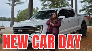 Picking Up Our New Car in Ottawa + Freezing Rain Drive Back | Life in Canada 🇨🇦
