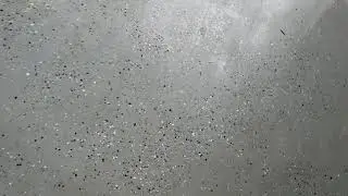 Cleaning the garage floors with a Lindhaus