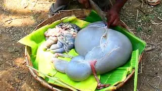 How to Clean Goat Intestine | How to Clean Boti | Kudal Cleaning | PrepareTv