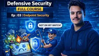 Endpoint Security .. Secure Yourself | Cybersecurity Full Course in Hindi (Day 3) 