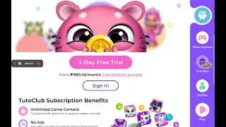 tuto club kids free day 3 :)
