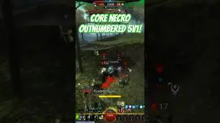 Core Necro is Loco! 5v1! WvW Roaming GW2 #guildwars2 #mmorpg #gaming